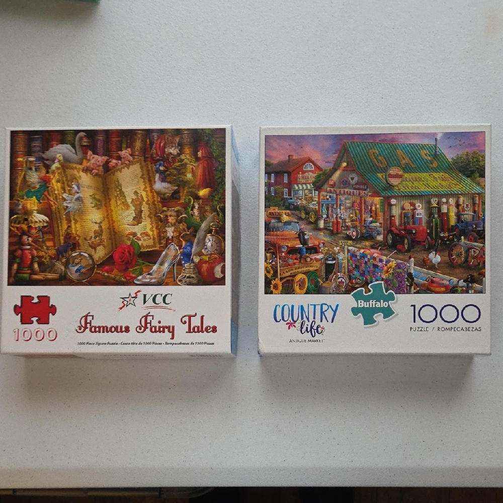 Buffalo David Bitton Country Life and Fairy Tales Puzzle Set